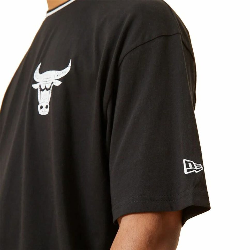 Men’s Short Sleeve T-Shirt New Era Chicago Bulls Black-Sports | Fitness > Sports material and equipment > Sports t-shirts-New Era-Urbanheer