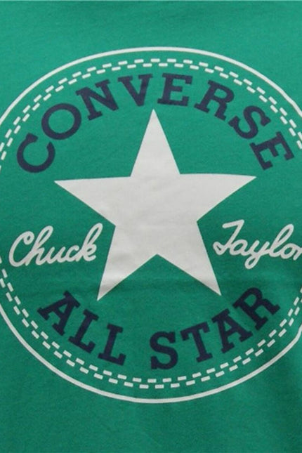 Child's Short Sleeve T-Shirt Converse Core Chuck Taylor Patch Green-Converse-4-5 Years-Urbanheer