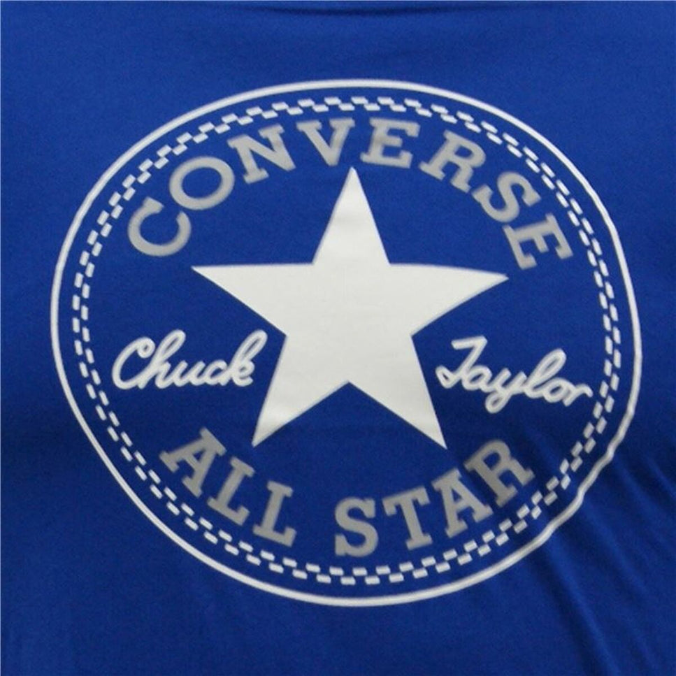 Child's Short Sleeve T-Shirt Converse Core Chuck Taylor Patch Blue-Converse-Urbanheer