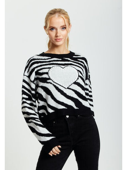 Heart Women Jumper-Liquorish-Urbanheer