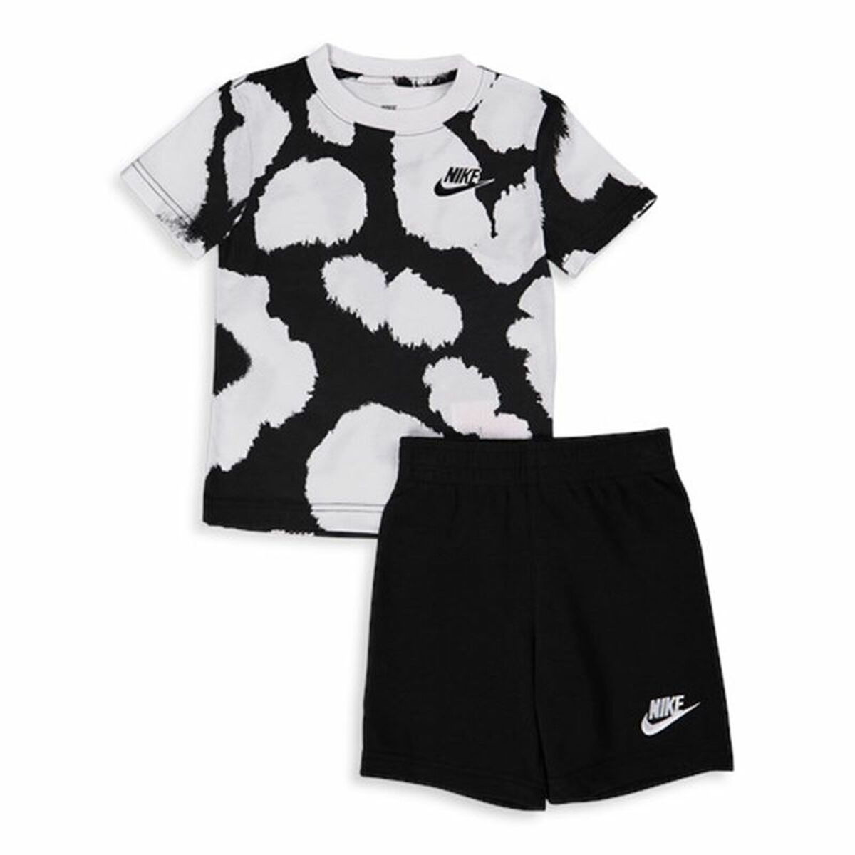 Children's Sports Outfit Nike Dye Dot Black-Nike-Urbanheer