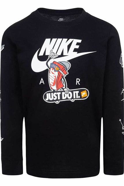 Children’s Sweatshirt without Hood Nike Snowboarding Black-Nike-Urbanheer