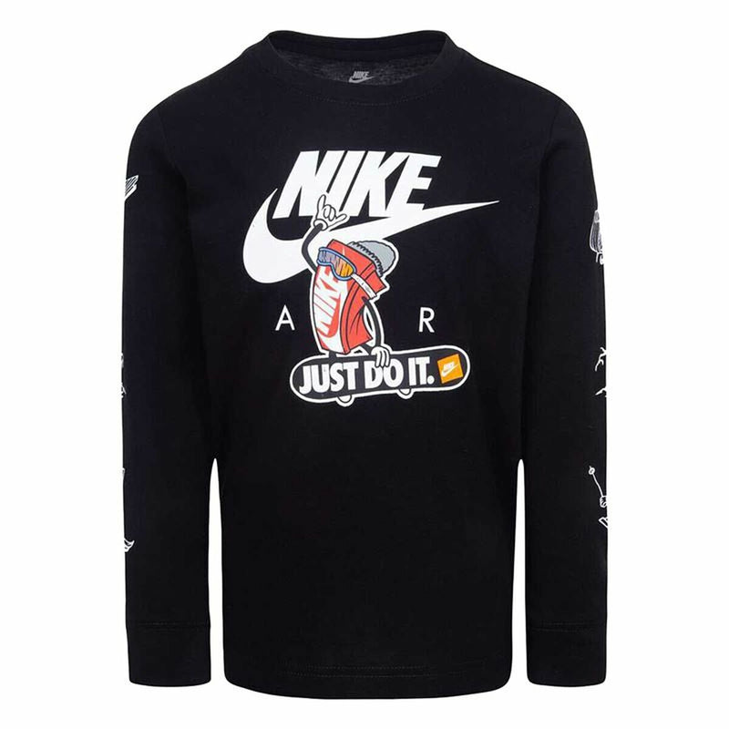 Children’s Sweatshirt without Hood Nike Snowboarding Black-Nike-Urbanheer