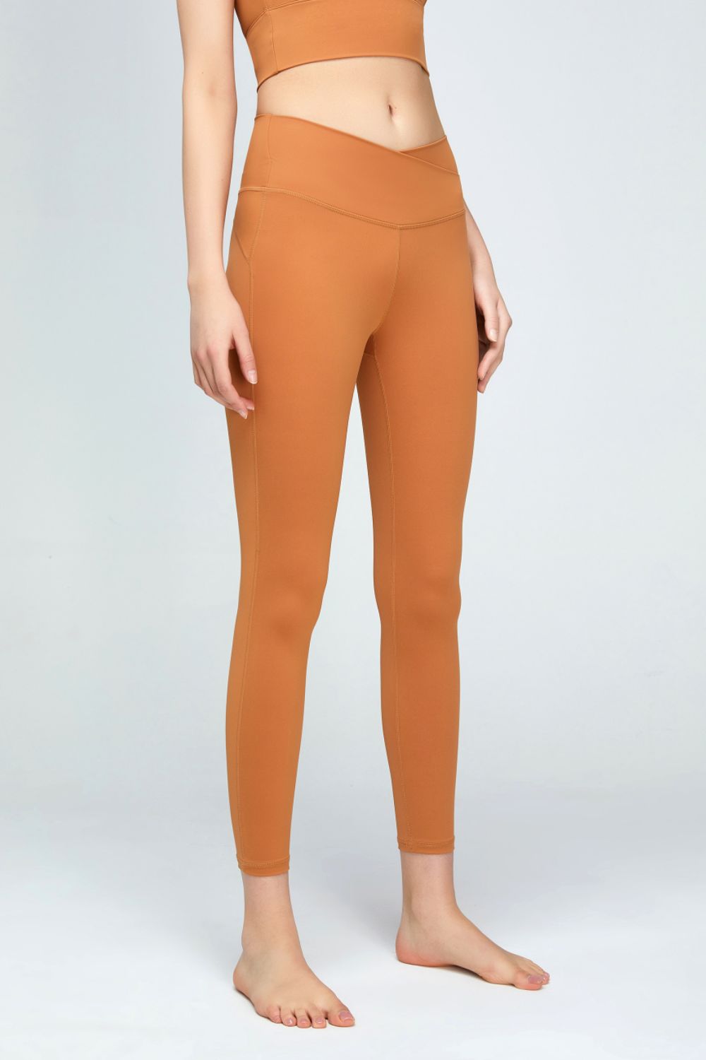 Buy V Waist Gym Leggings Online In India -  India