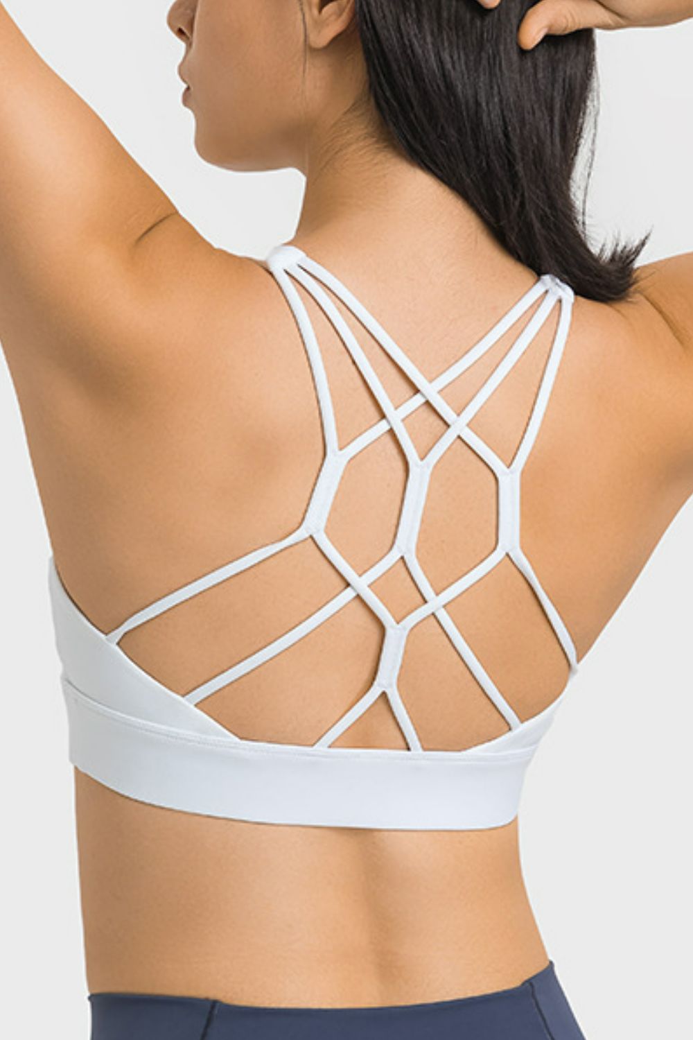 Breathable Crisscross Back Sports Bra – Urbanheer