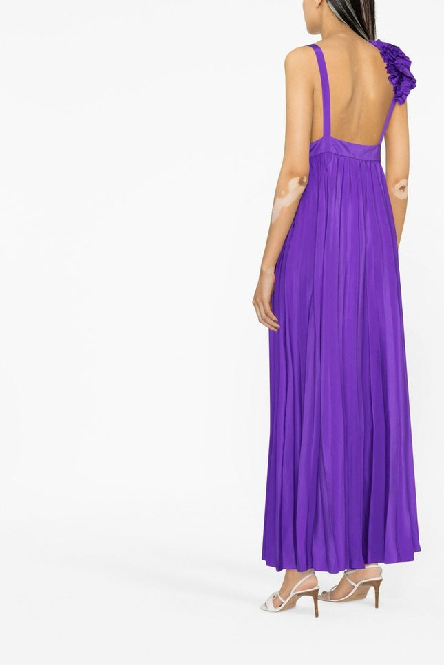 Parosh Dresses Purple-Parosh-Urbanheer