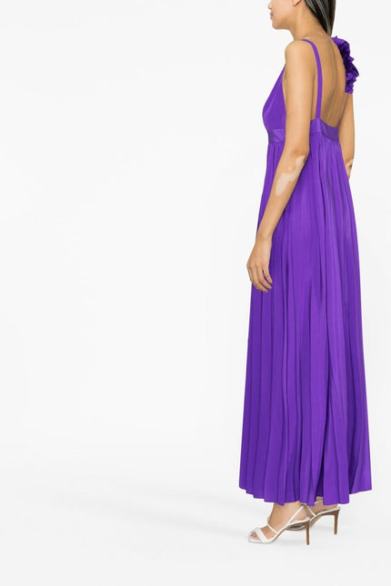 Parosh Dresses Purple-Parosh-Urbanheer