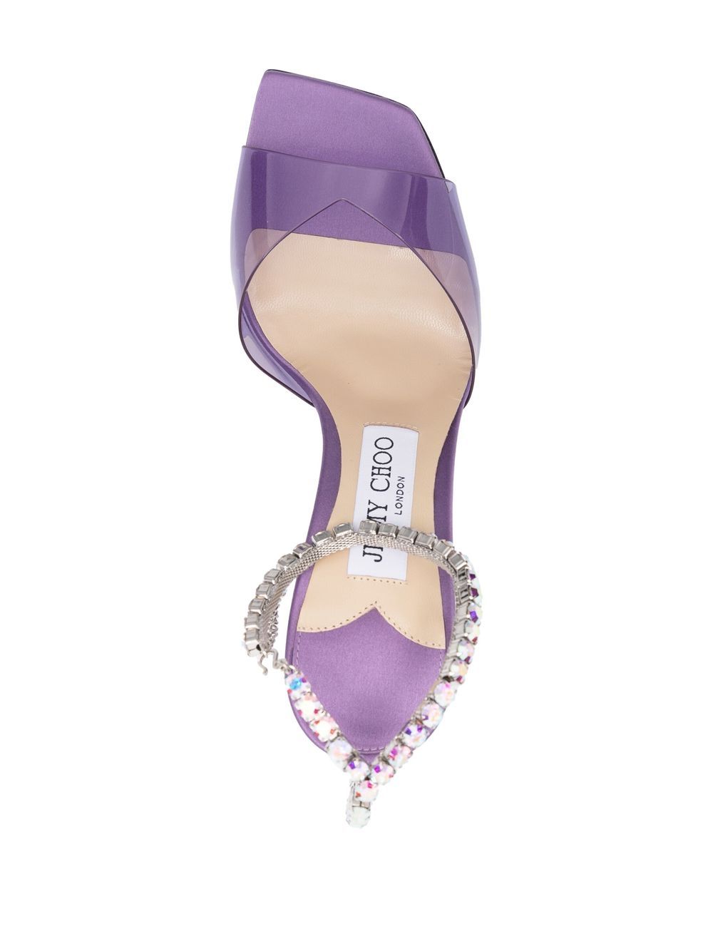 Jimmy Choo Sandals Purple Urbanheer