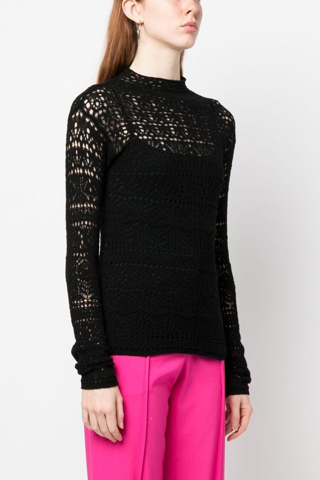 Ferragamo Sweaters Black-Ferragamo-XS-Urbanheer