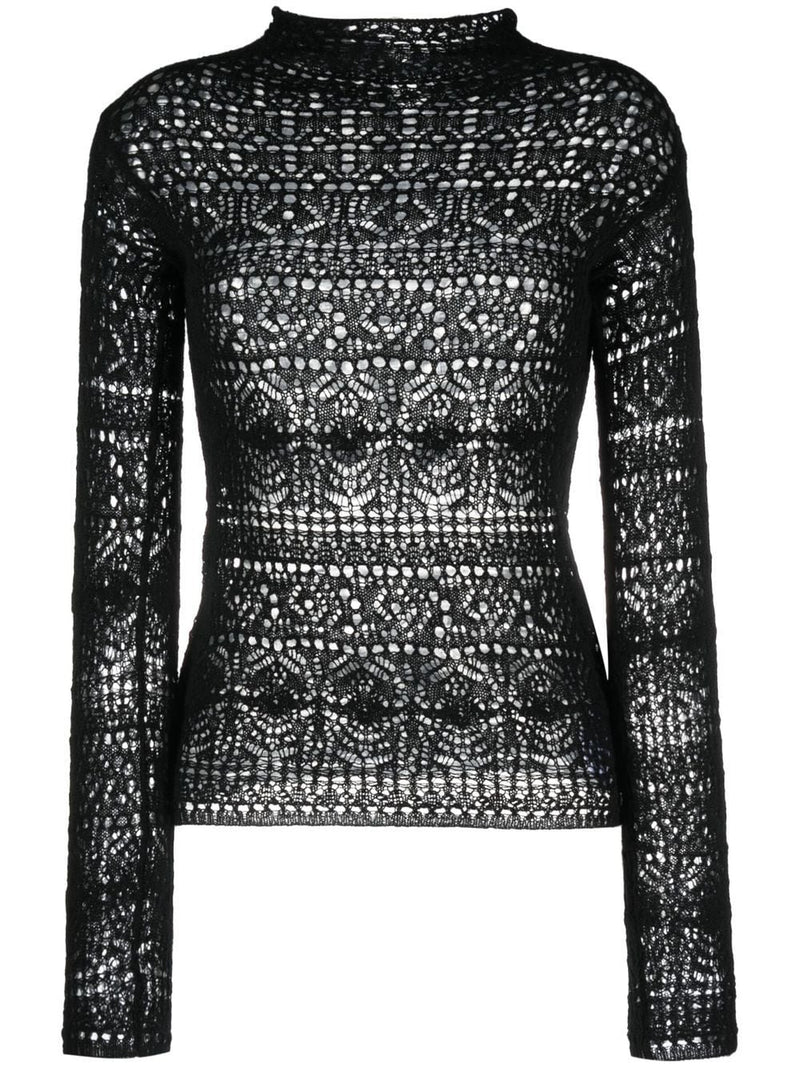 Ferragamo Sweaters Black-Ferragamo-XS-Urbanheer