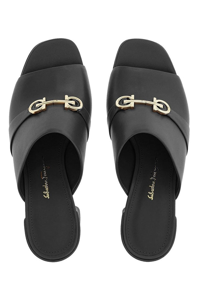 Ferragamo Sandals Black-Ferragamo-Urbanheer