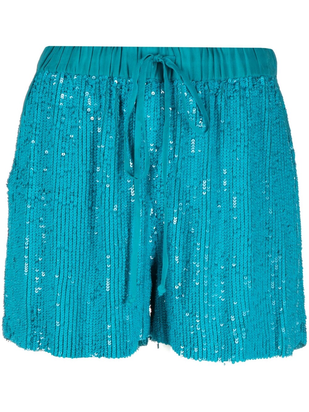 Parosh Shorts Clear Blue-Parosh-M-Urbanheer