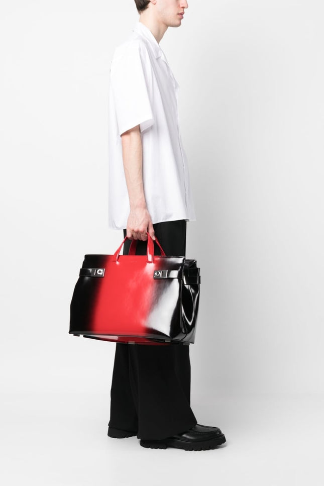 Ferragamo Bags.. Red-Ferragamo-UNI-Urbanheer