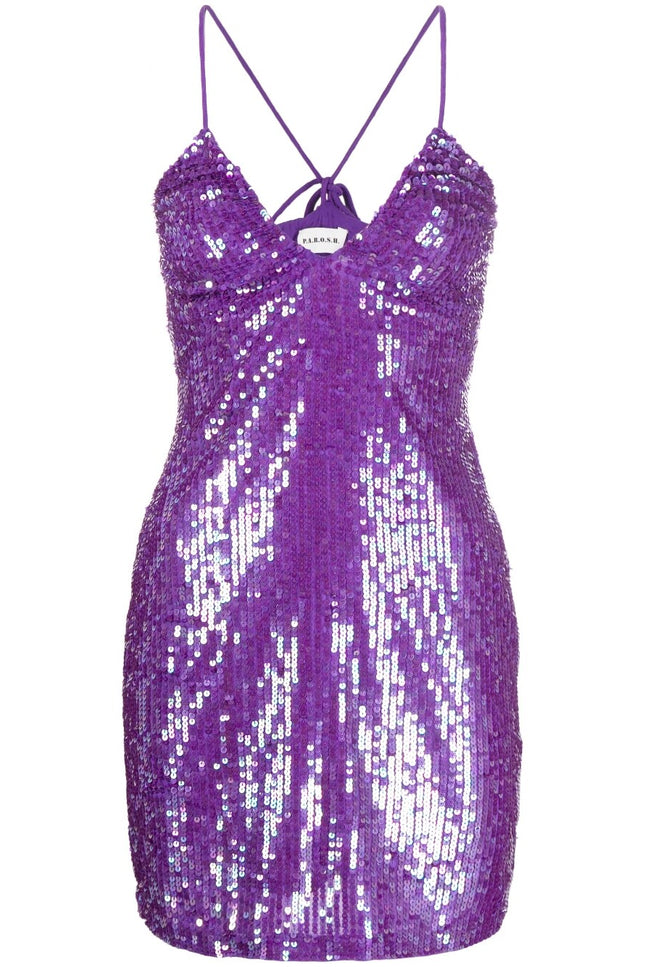 Parosh Dresses Purple-Parosh-M-Urbanheer