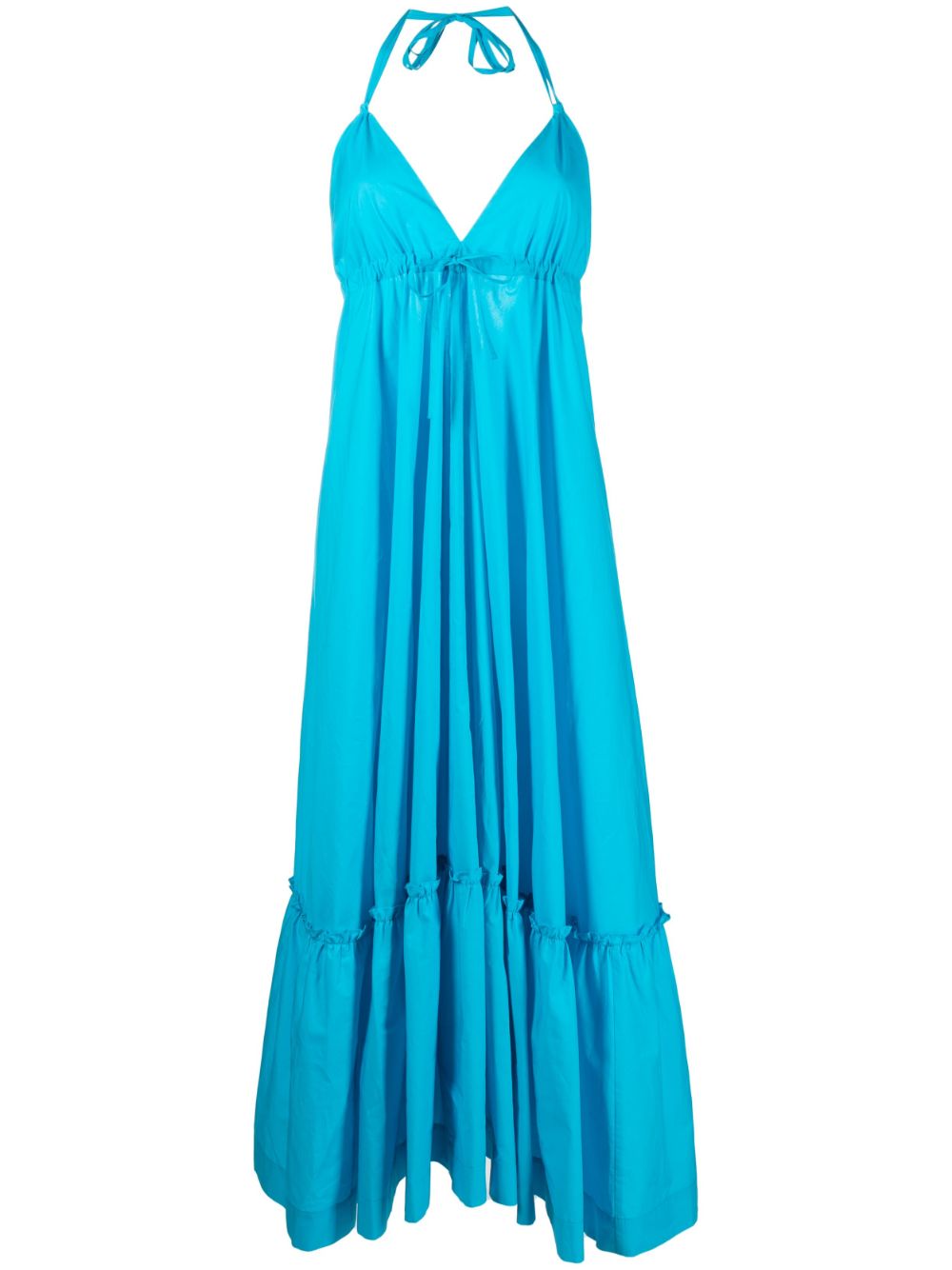 Parosh Dresses Clear Blue-Parosh-M-Urbanheer