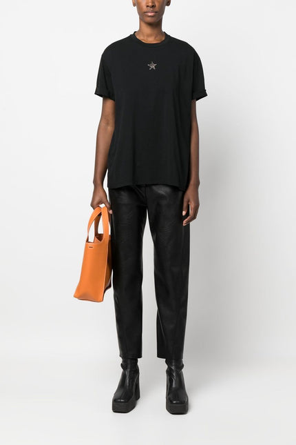 Stella Mccartney T-Shirts And Polos Black-Stella McCartney-Urbanheer