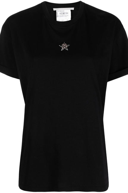 Stella Mccartney T-Shirts And Polos Black-Stella McCartney-Urbanheer