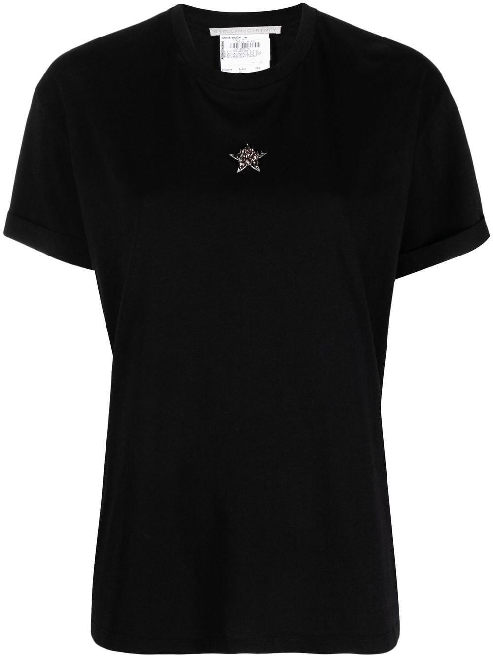 Stella Mccartney T-Shirts And Polos Black-Stella McCartney-Urbanheer