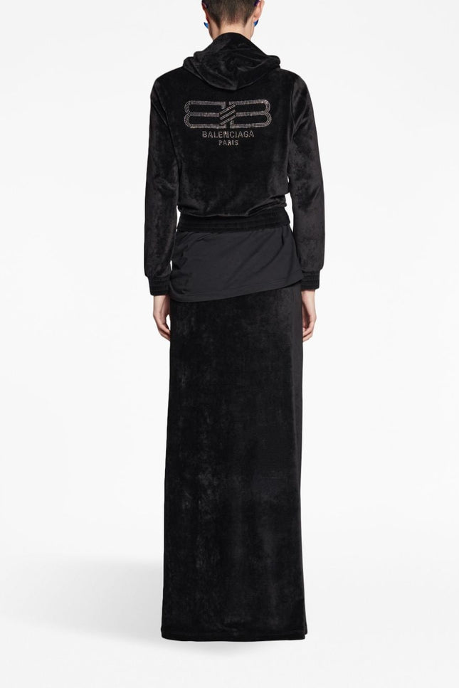 Balenciaga Skirts Black-Balenciaga-Urbanheer