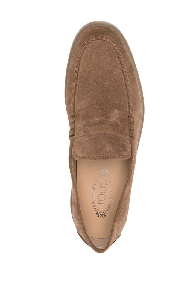 Tod'S Flat Shoes Brown-Tod'S-7.5-Urbanheer
