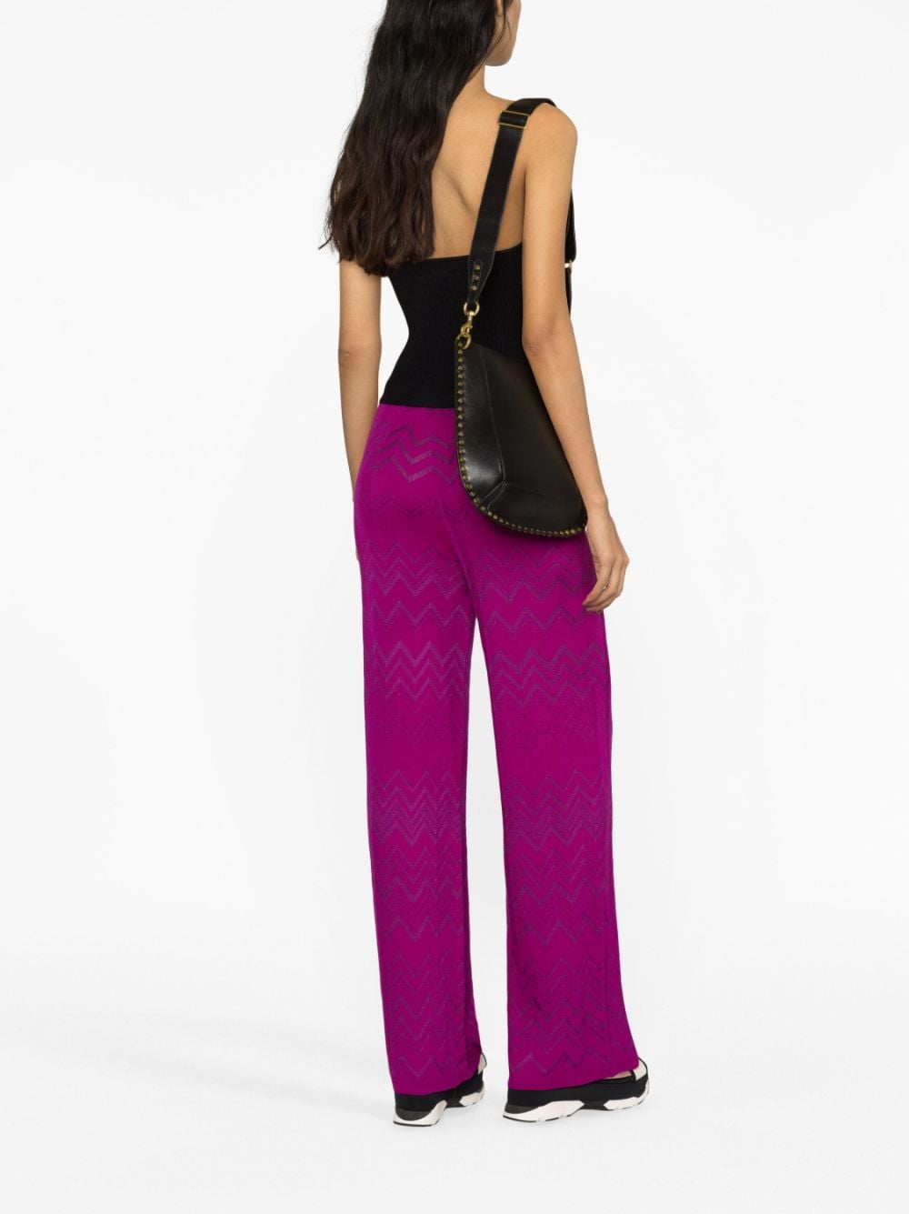 Missoni Trousers Purple-Missoni-Urbanheer