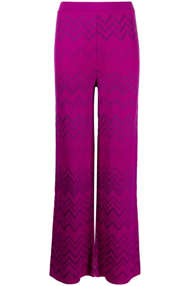 Missoni Trousers Purple-Missoni-Urbanheer