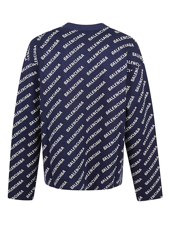 Balenciaga Sweaters Blue-Balenciaga-1-Urbanheer