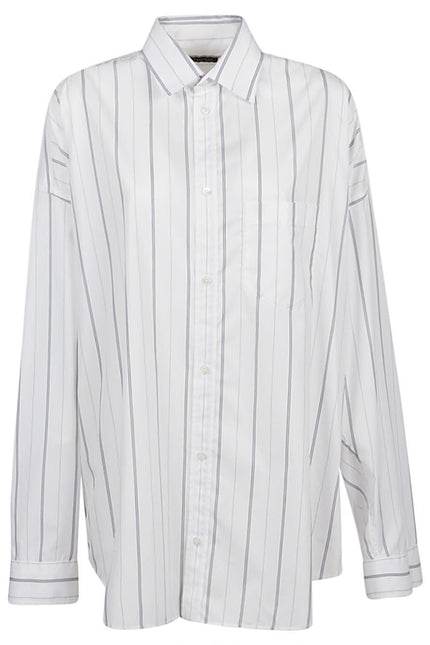 Balenciaga Shirts White-Balenciaga-Urbanheer