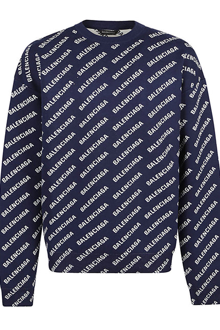 Balenciaga Sweaters Blue-Balenciaga-L-Urbanheer