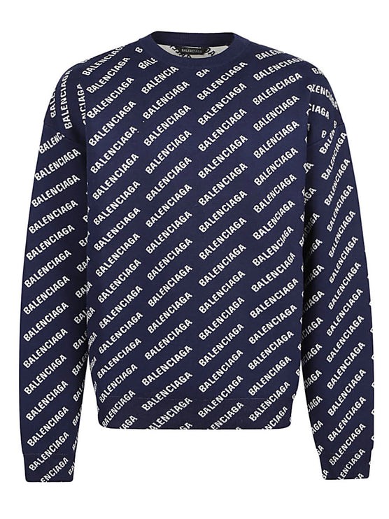 Balenciaga Sweaters Blue-Balenciaga-L-Urbanheer