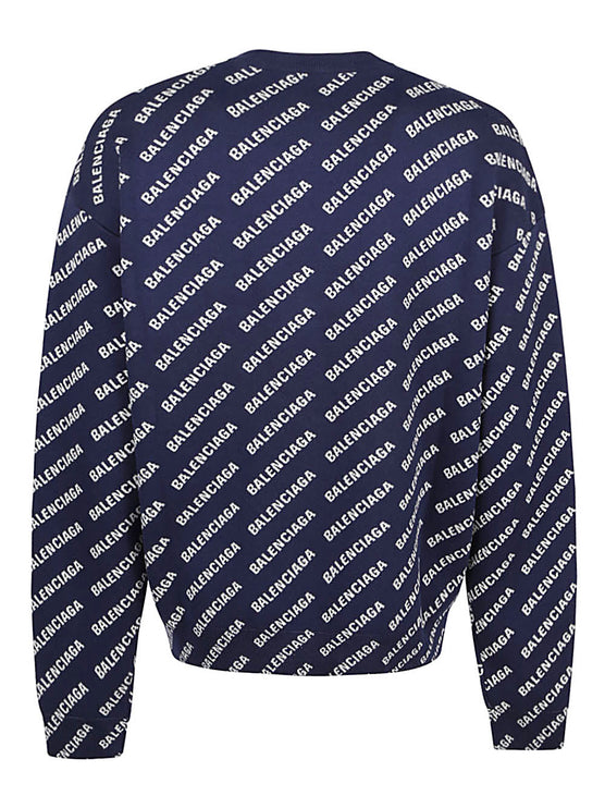 Balenciaga Sweaters Blue-Balenciaga-L-Urbanheer