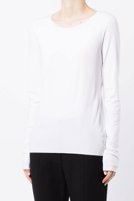 Wolford T-shirts and Polos White-Wolford-L-Urbanheer