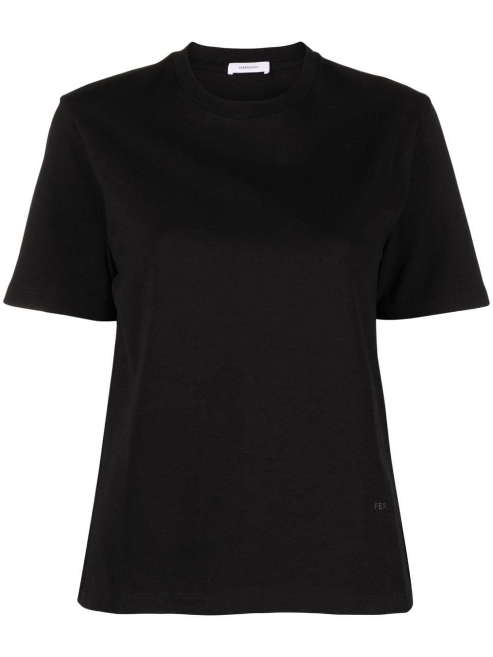 Ferragamo T-shirts and Polos Black-Ferragamo-S-Urbanheer