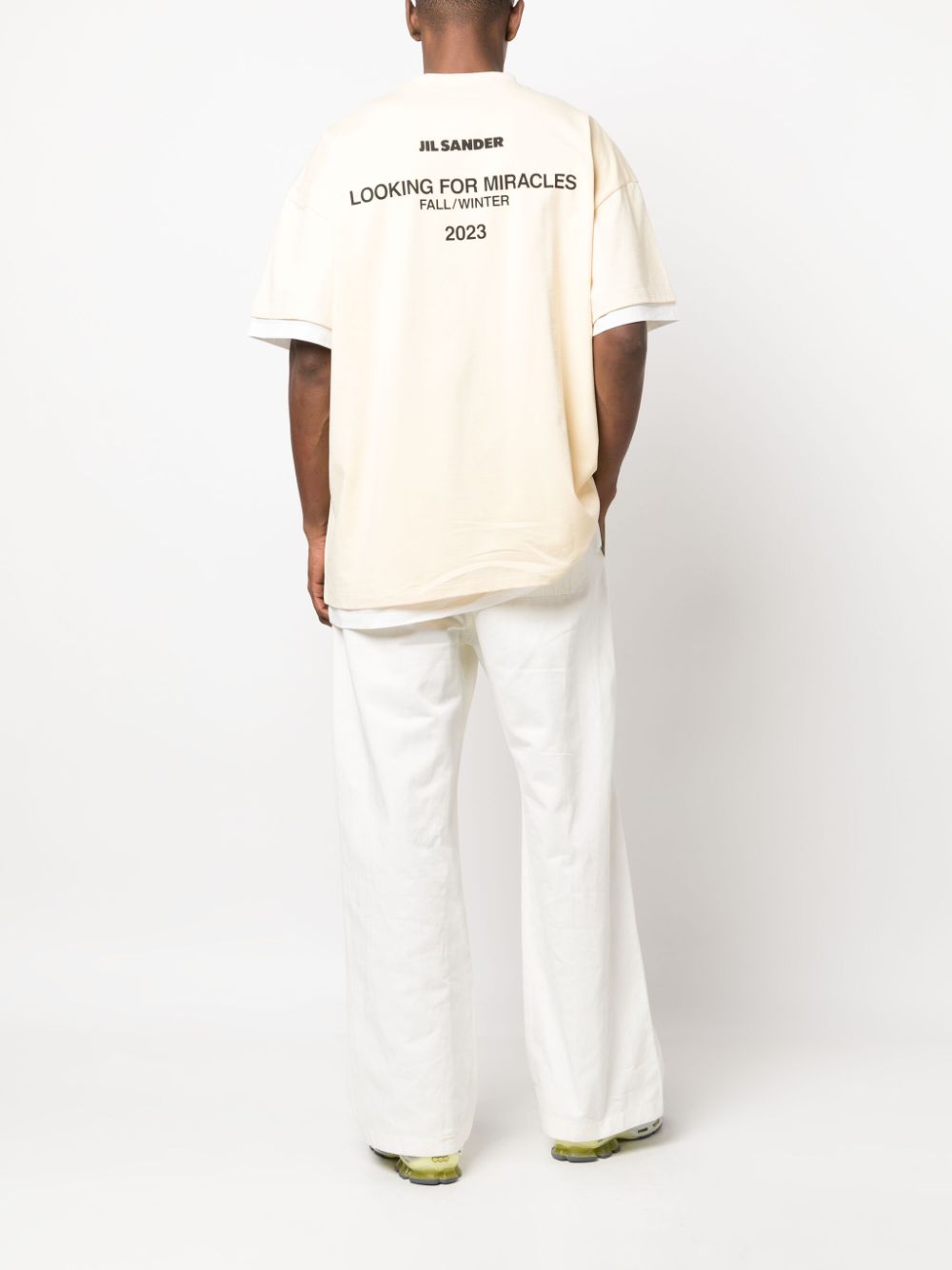 Jil Sander T-Shirts And Polos Yellow-Jil Sander-Urbanheer