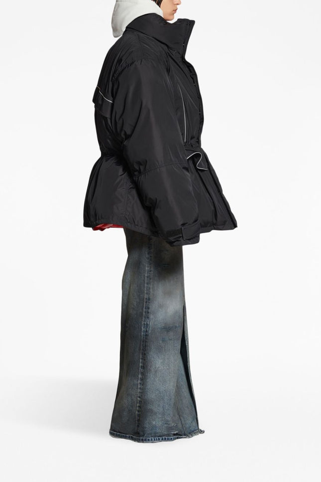 Balenciaga Coats Black-Balenciaga-1-Urbanheer