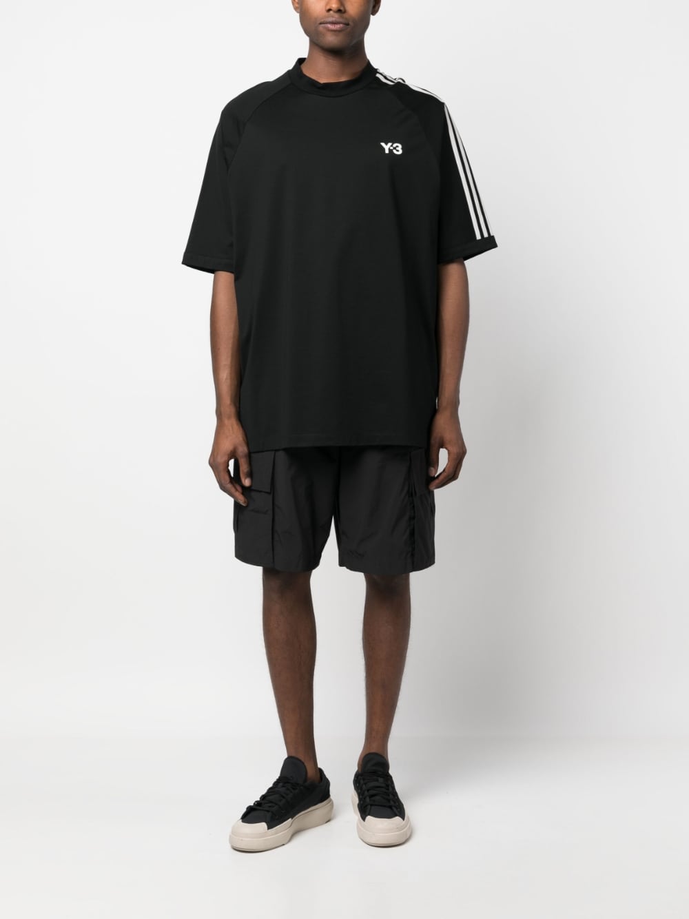 Y-3 T-shirts and Polos Black-Y-3-M-Urbanheer