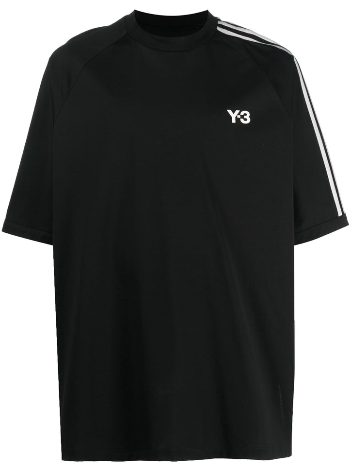 Y-3 T-shirts and Polos Black-Y-3-M-Urbanheer