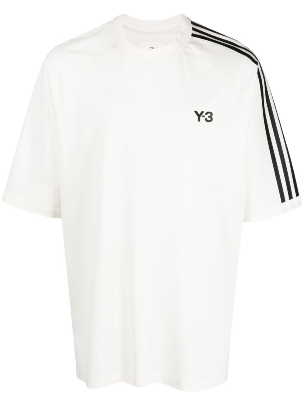 Y-3 T-shirts and Polos White-Y-3-Urbanheer