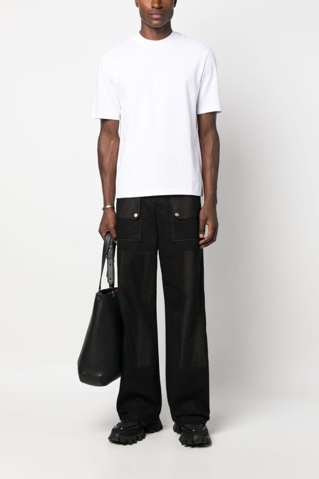 Ferragamo T-shirts and Polos White-Ferragamo-Urbanheer