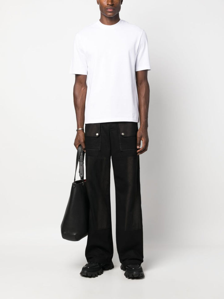 Ferragamo T-shirts and Polos White-Ferragamo-Urbanheer