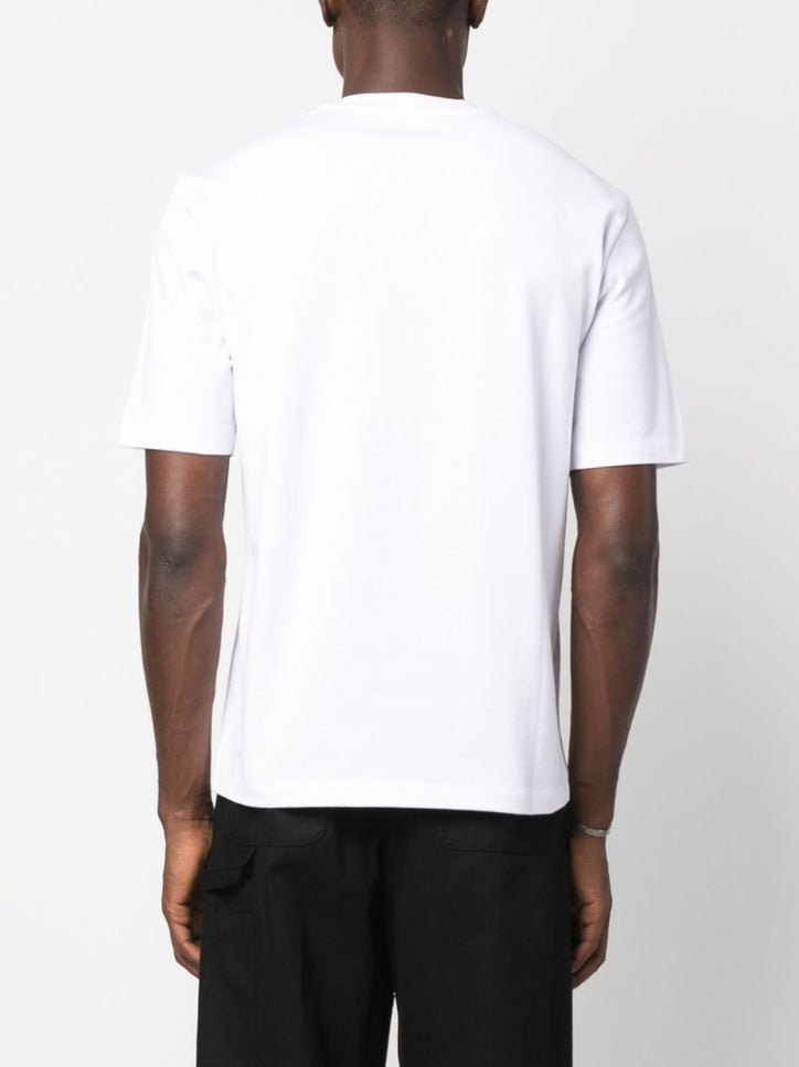 Ferragamo T-shirts and Polos White-Ferragamo-Urbanheer