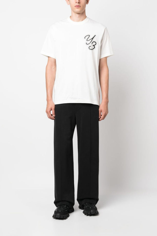 Y-3 T-shirts and Polos White-Y-3-S-Urbanheer