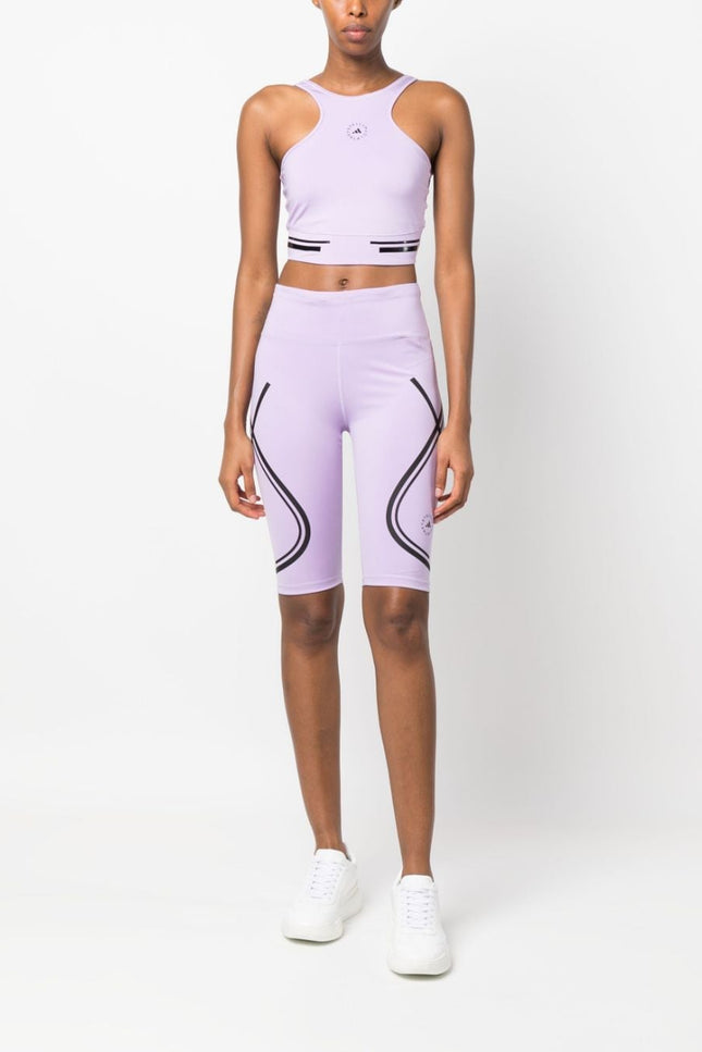 Adidas By Stella McCartney Trousers Lilac-Adidas By Stella Mccartney-L-Urbanheer