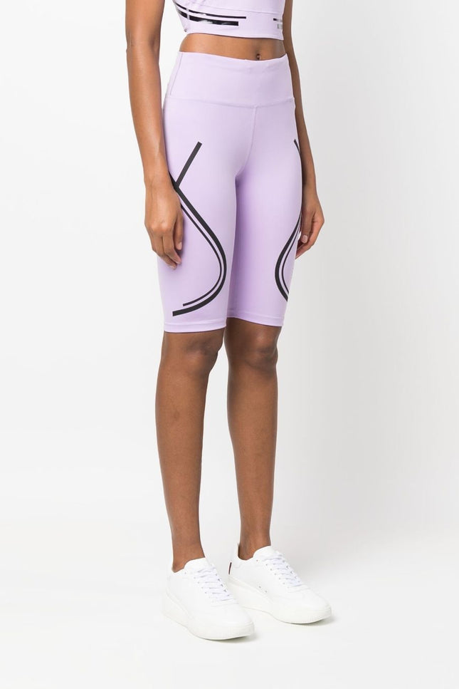 Adidas By Stella McCartney Trousers Lilac-Adidas By Stella Mccartney-L-Urbanheer