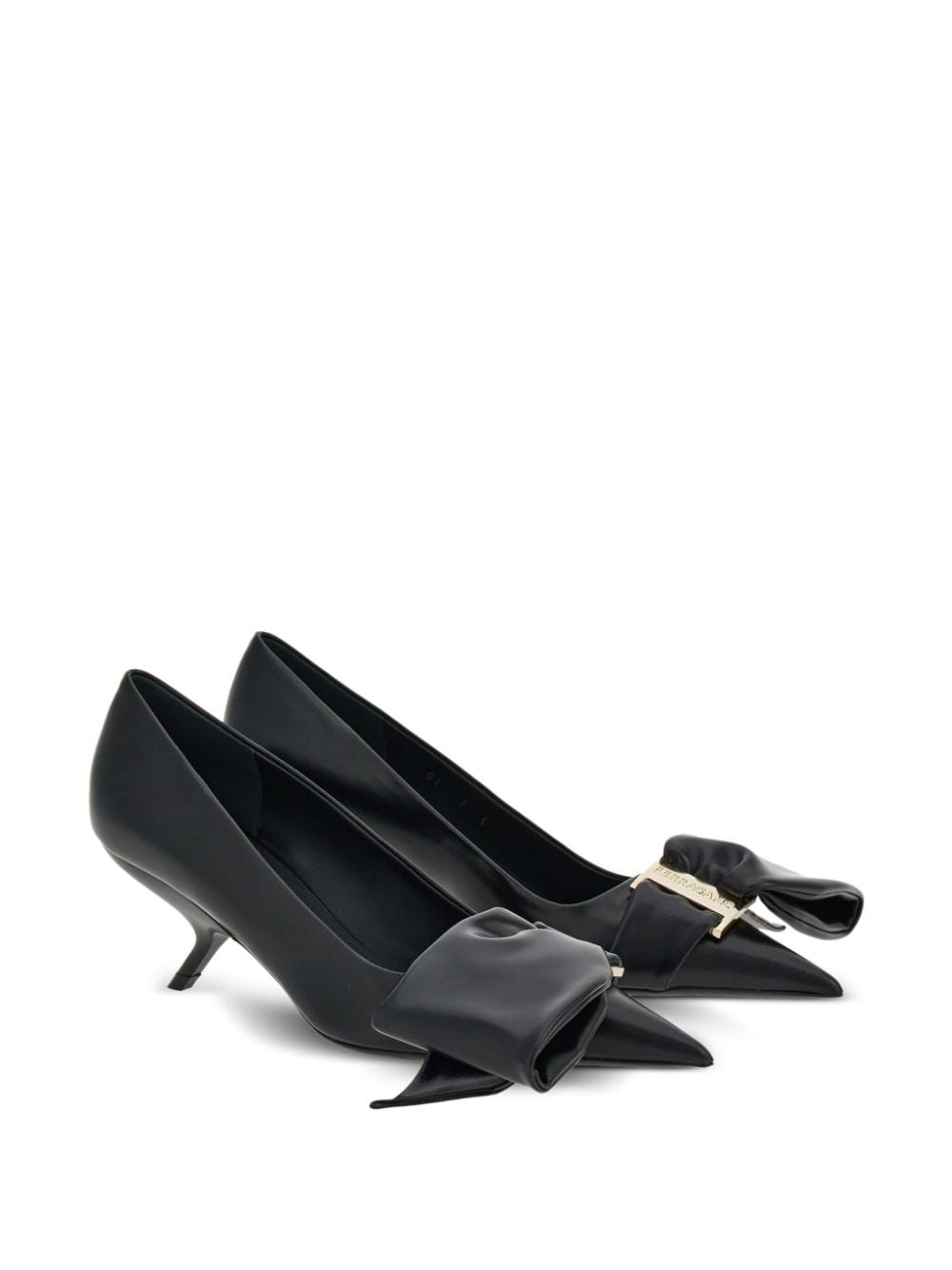 Ferragamo With Heel Black-Ferragamo-Urbanheer