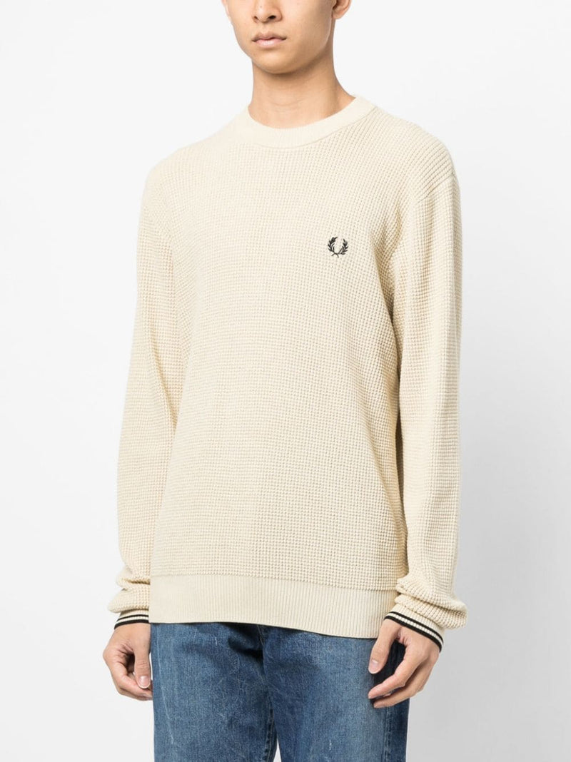 Fred Perry Sweaters Beige-Fred Perry-XL-Urbanheer