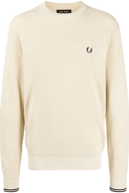 Fred Perry Sweaters Beige-Fred Perry-XL-Urbanheer