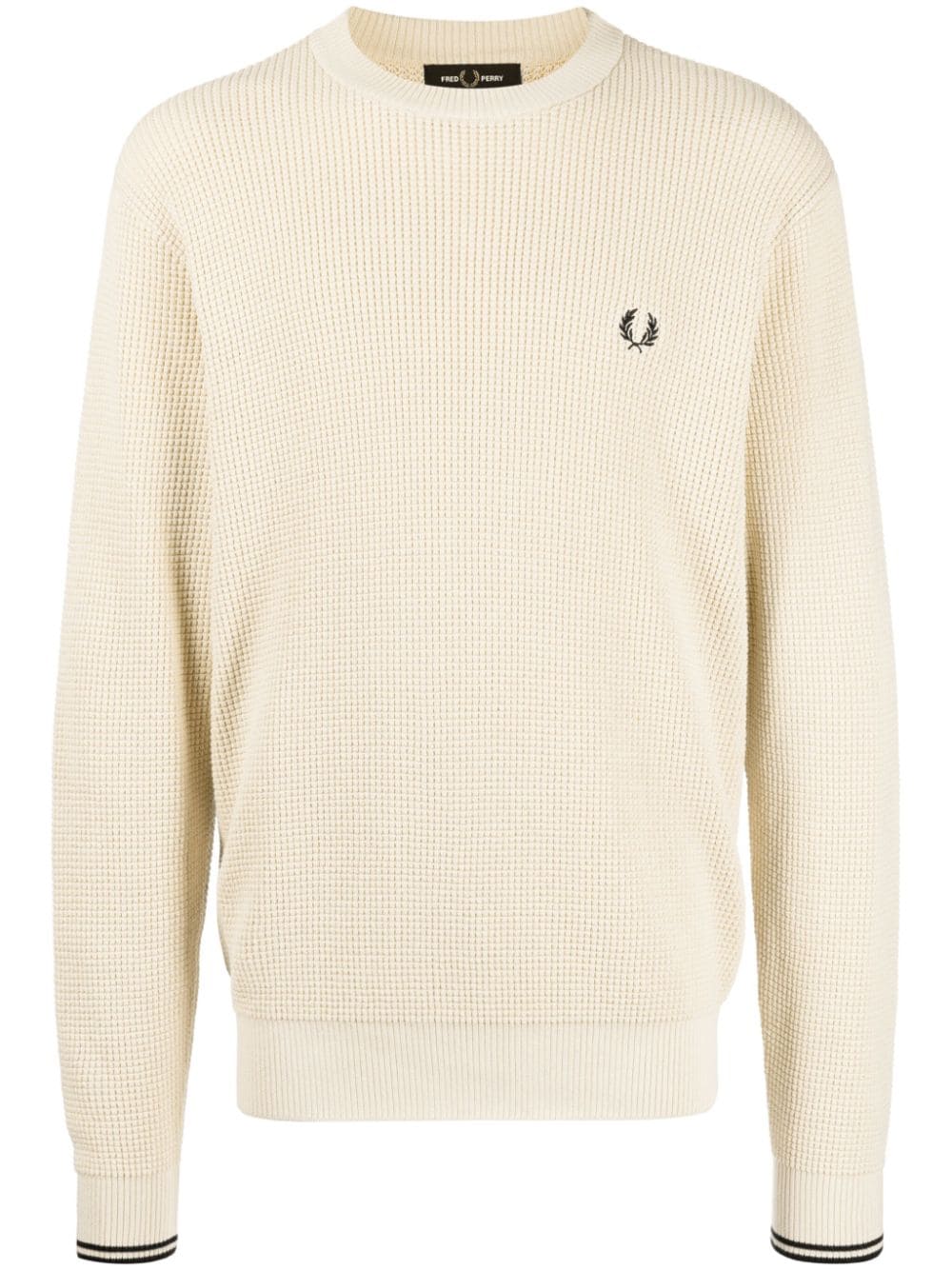 Fred Perry Sweaters Beige-Fred Perry-XL-Urbanheer