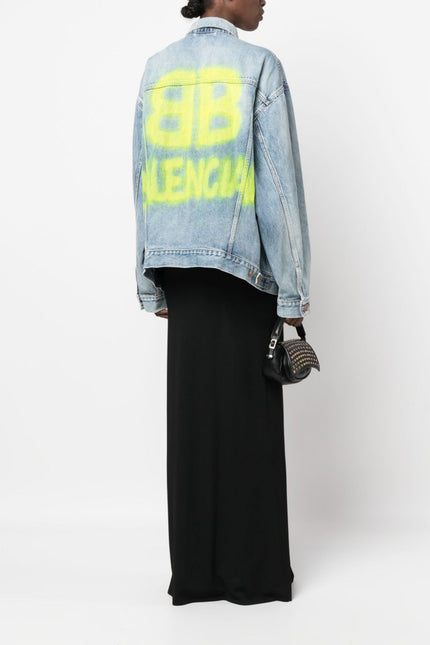 Balenciaga Coats Clear Blue-Balenciaga-XS-Urbanheer