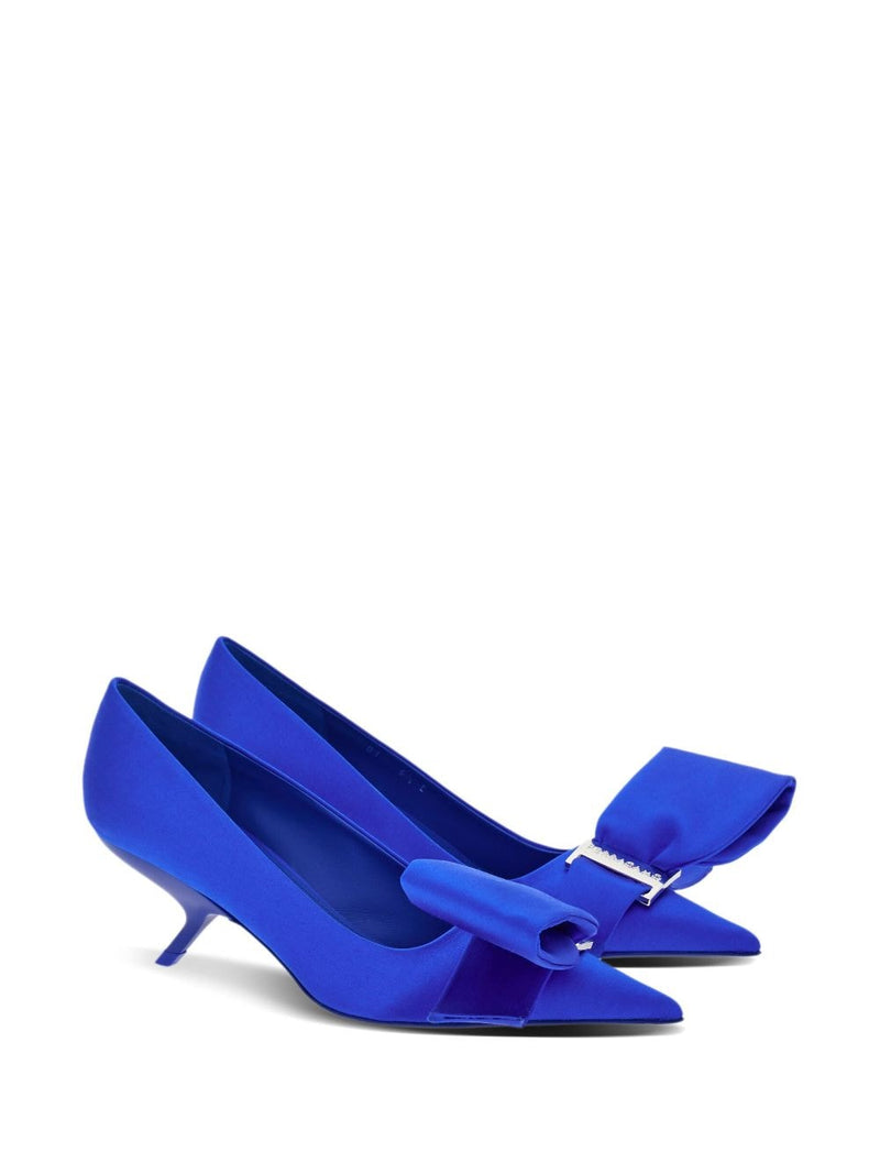 Ferragamo With Heel Blue-Ferragamo-Urbanheer